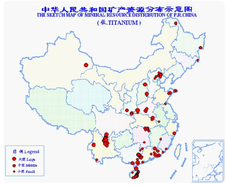 titanium ore resources