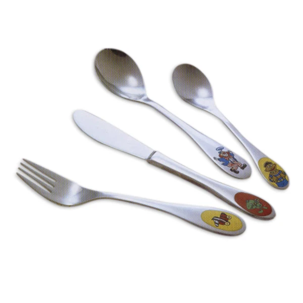 Bộ 4 món bằng thép không gỉ cho trẻ em