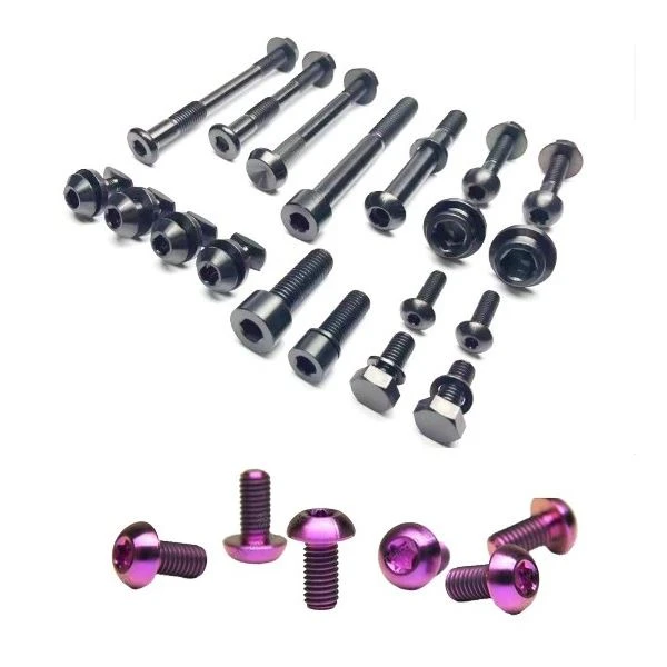 Bu lông anodizing titan cho xe đạp